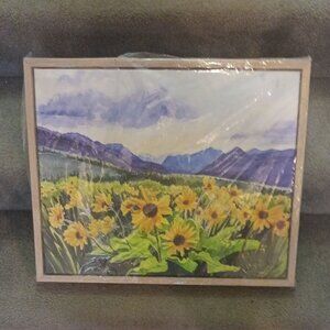 Field of sunflowers canvas